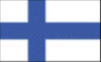 Flagge Finnisch